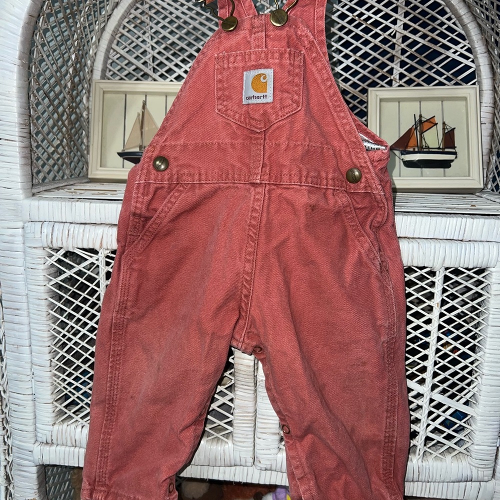 Vintage Carhartt Baby Bib Overalls - Picture 2 of 6